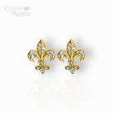 Fleur De Lys - Stud Earrings